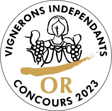 Médaille d’or au concours des Vignerons Indépendants 2023