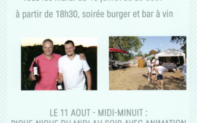 Burger et bar à vin