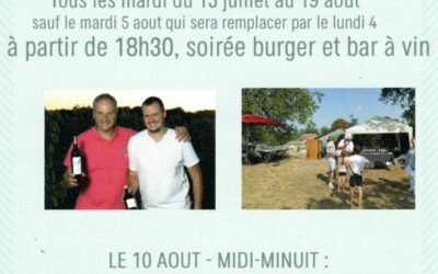 Soirée Burger et vin